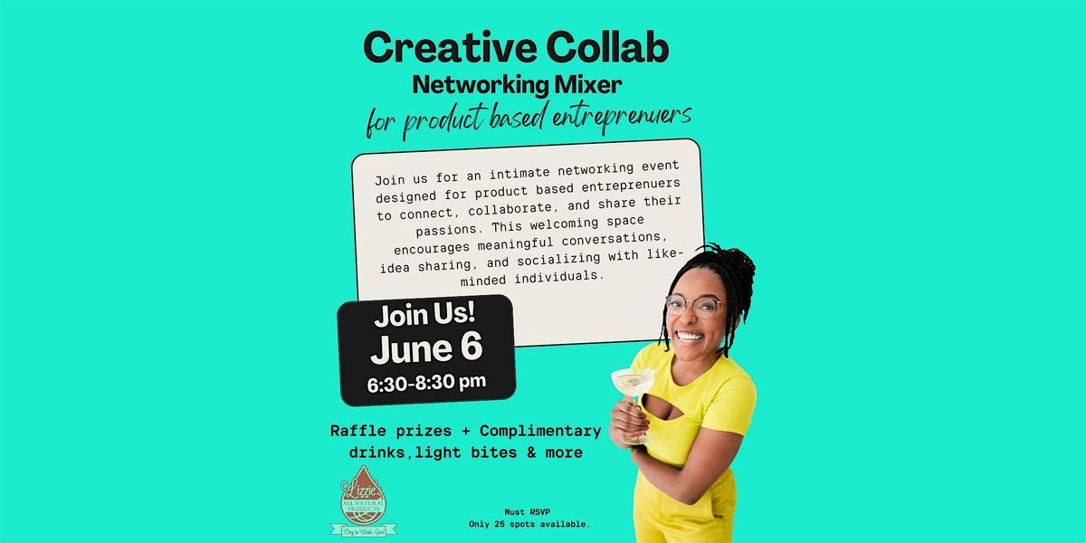 Creative Collab: A Networking Event for Product-Based Entrepreneurs, 6 June | Event in Winston-Salem | AllEvents