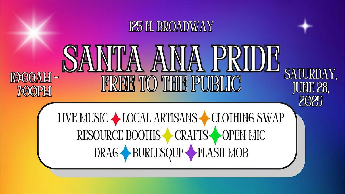 Santa Ana 2025 Pride, 28 June | Event in Santa Ana | AllEvents