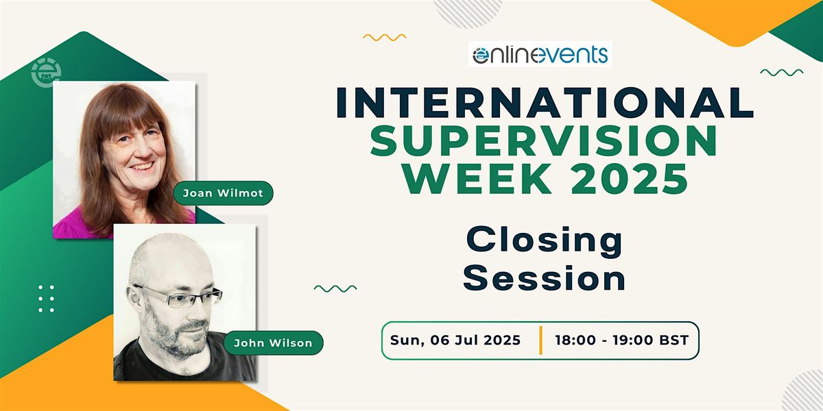 International Supervision Week 2025 Closing, 6 July | Online Event | AllEvents