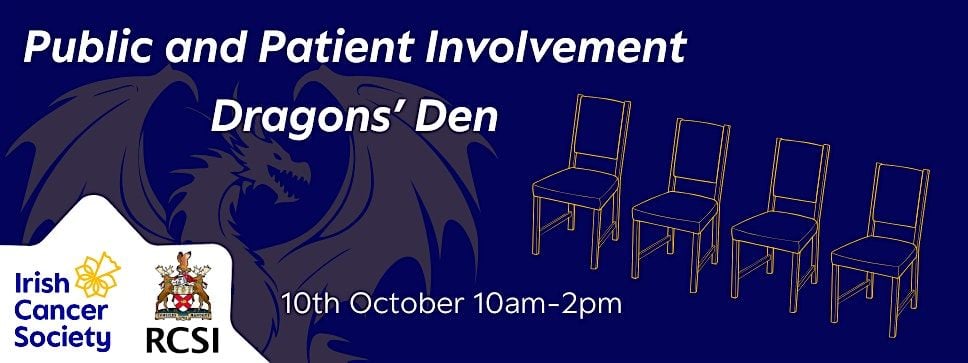 Public and Patient Involvement Dragons' Den, 10 October | Event in Dublin 2 | AllEvents