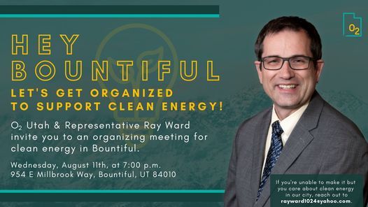 Clean Energy For Bountiful 954 E Millbrook Way Bountiful Ut 84010 2022 United States August 11 2021 Allevents In Ut Schedule Of Events 2022