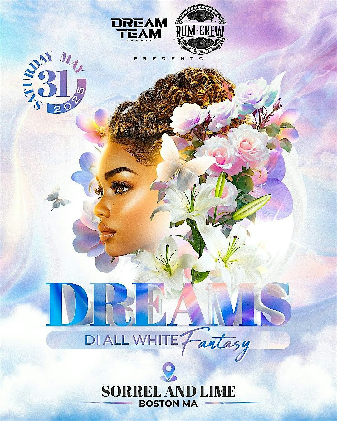 “DREAMS” DI ALL WHITE FANTASY, 31 May | Event in Boston | AllEvents