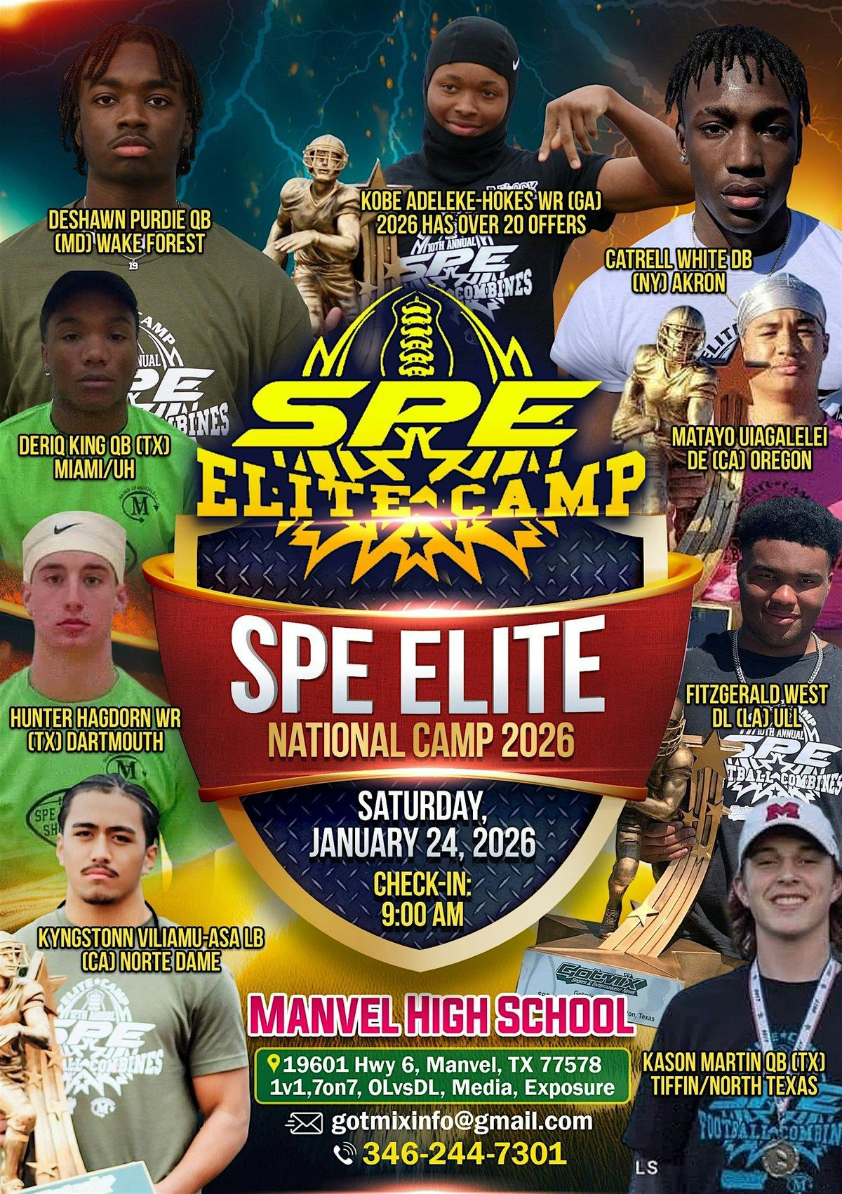 2026 SPE National Camp, 24 January | Event in Manvel | AllEvents