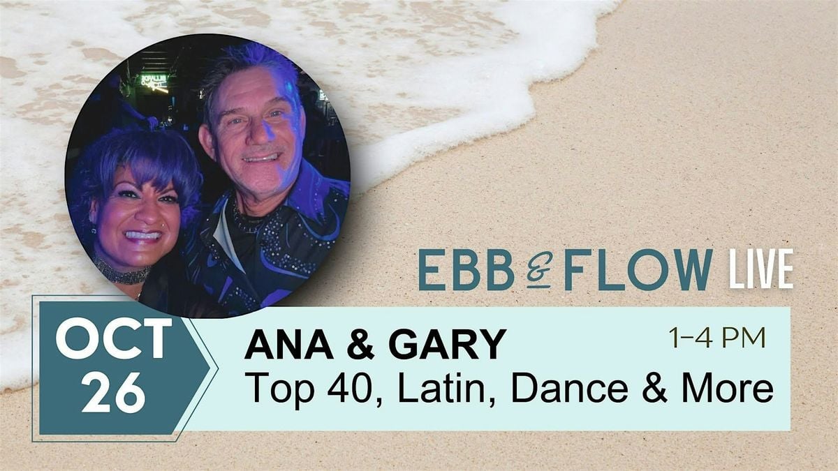 ANA AND GARY LIVE!, 25 October | Event in Melbourne | AllEvents