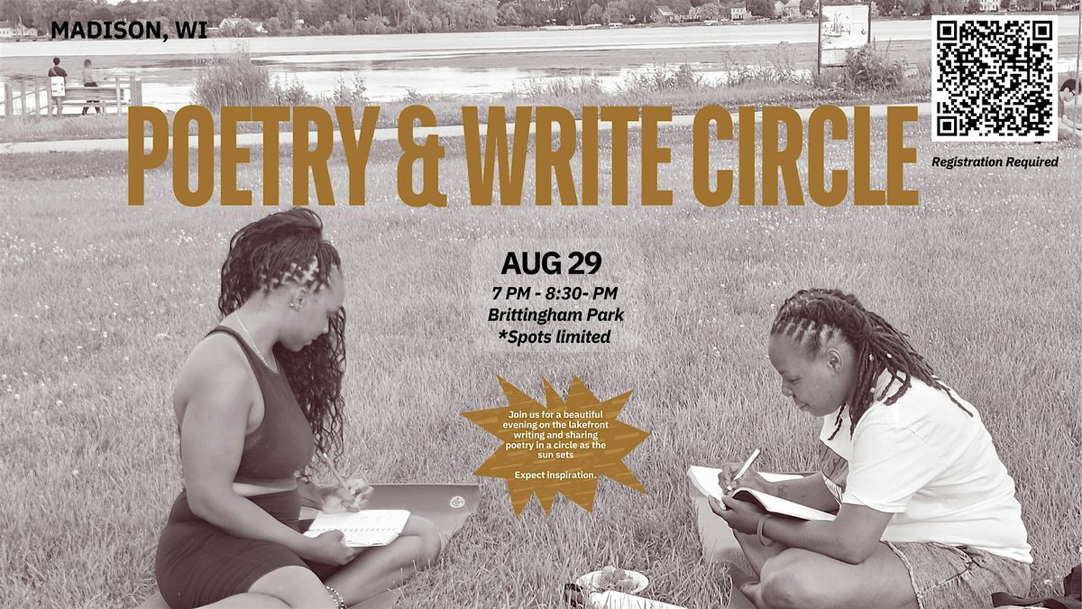 August Poetry & Write Circle, 29 August | Event in Madison | AllEvents