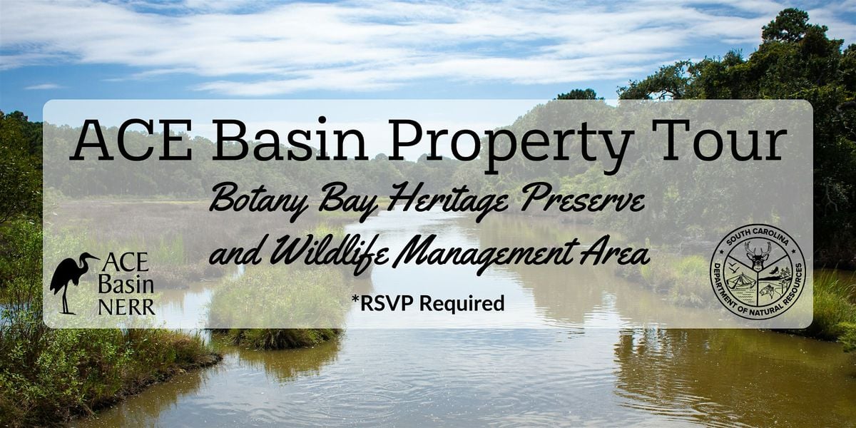 ACE Basin Property Tour-Botany Bay HP/WMA, 31 May | Event in Edisto Island | AllEvents