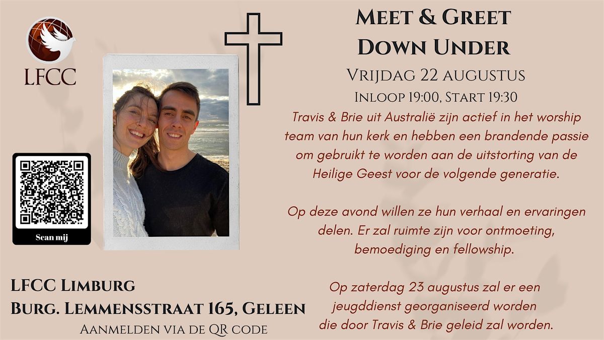 Meet & Greet Down Under, 22 August | Event in Geleen | AllEvents