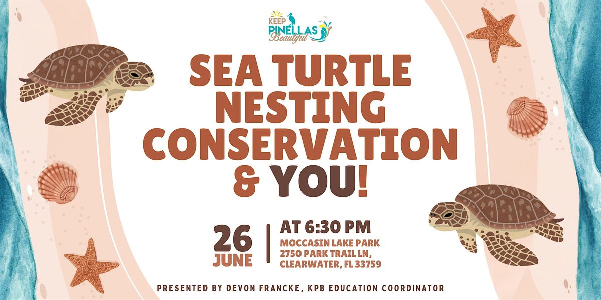 Sea Turtle Nesting Conservation and You!, 26 June | Event in Clearwater | AllEvents