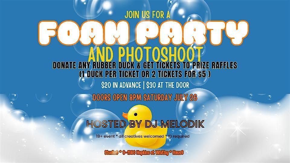 Foam Party & Photoshoot, 26 July | Event in Whitby | AllEvents