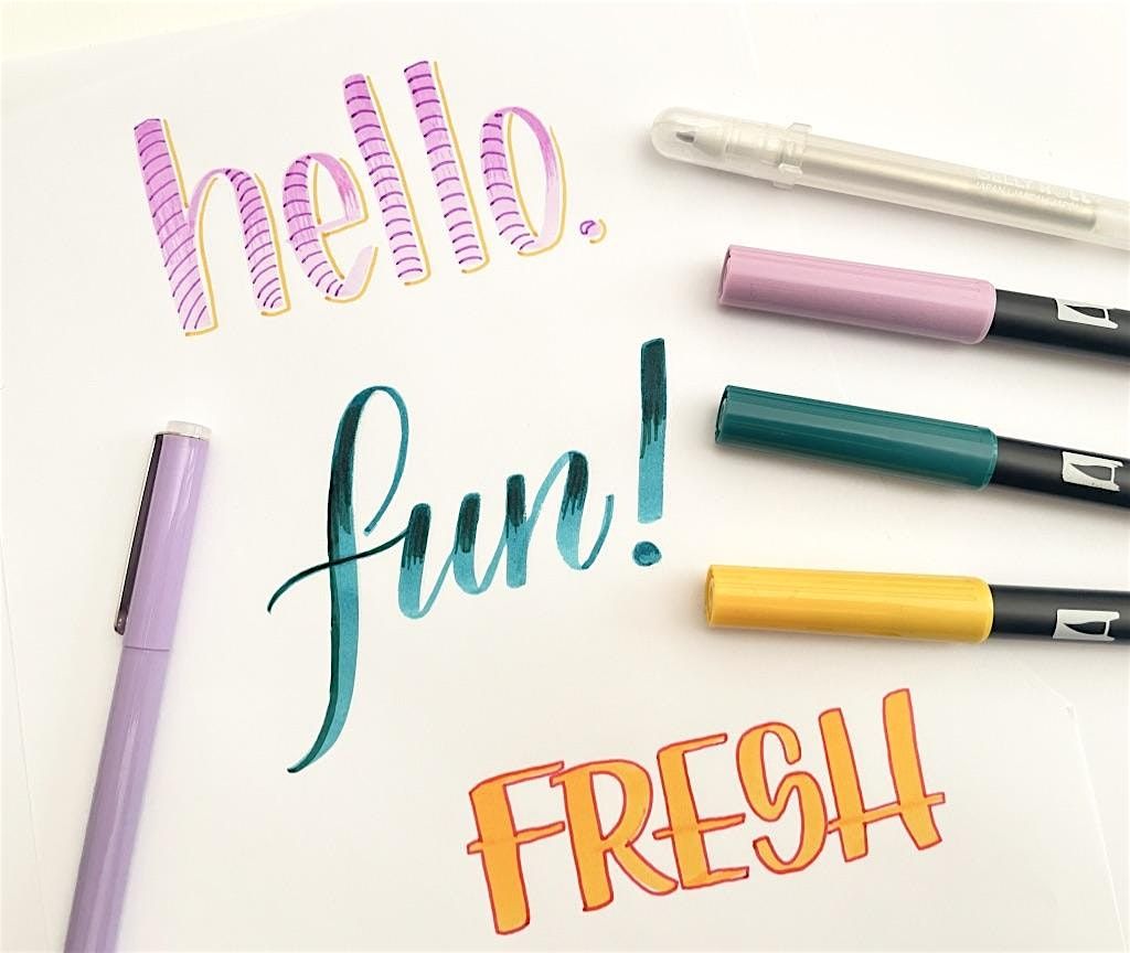 Unique and Fun Hand Lettering Workshop, 12 March | Event in Wyoming | AllEvents