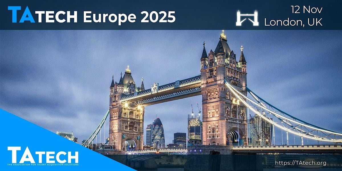 TAtech Europe 2025, 12 November | Event in London | AllEvents