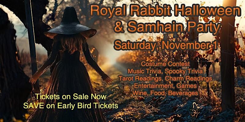Royal Rabbit  Halloween & Samhain Party, 1 November | Event in Parkton | AllEvents