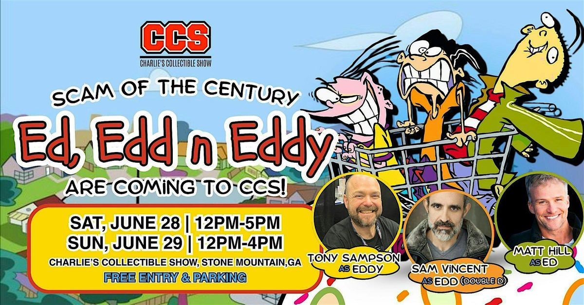 Ed, Edd, and Eddy Autograph Signing, 28 June | Event in Stone Mountain | AllEvents
