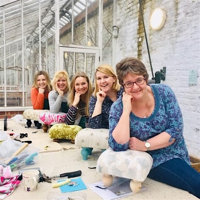 Upholstery for Beginners Workshop -  Make and Take Home  a Footstool | Event in Preston | AllEvents