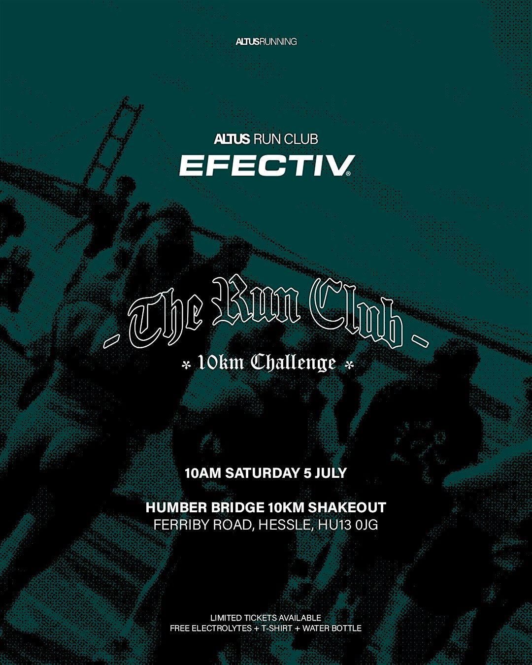 ALTUS Running + Efectiv - 10km Humber Bridge Shakeout, 5 July | Event in Hessle | AllEvents