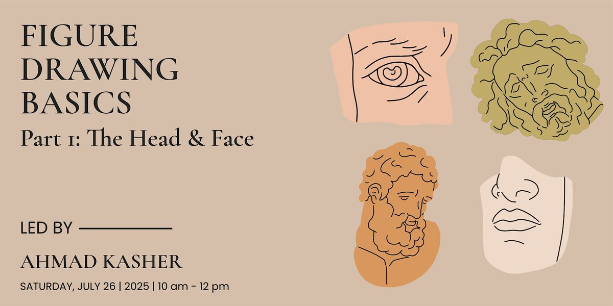 FIGURE DRAWING BASICS Part 1 — Drawing the Head & Face, 19 August | Event in Northport | AllEvents