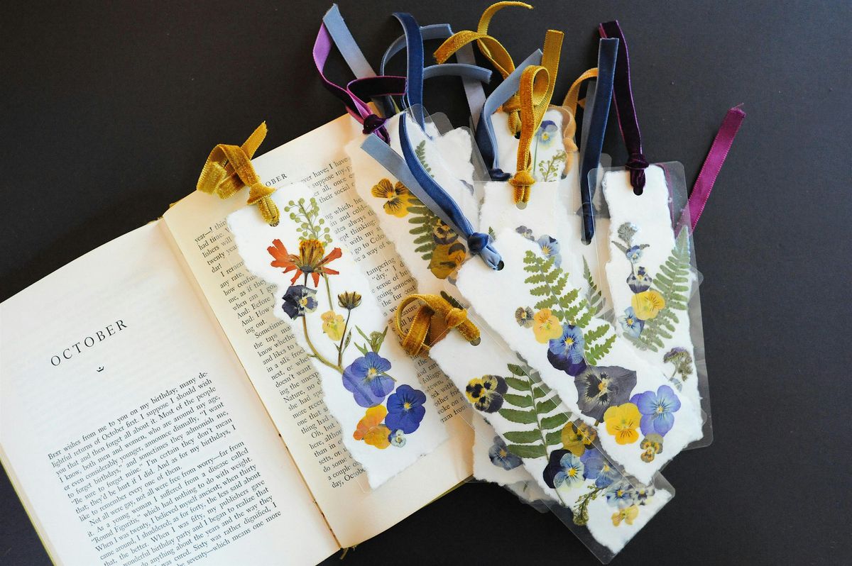 IMPRESS ME: A Pressed Flower Bookmark Workshop by Wildly Impressed, 14 November | Event in Gig Harbor | AllEvents