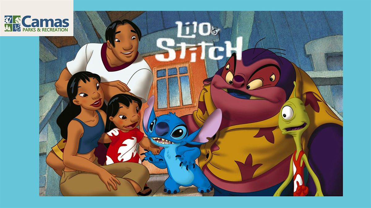 Camas Parks & Recreation Movies in the Park — Lilo & Stitch (animated), 15 August | Event in Camas
