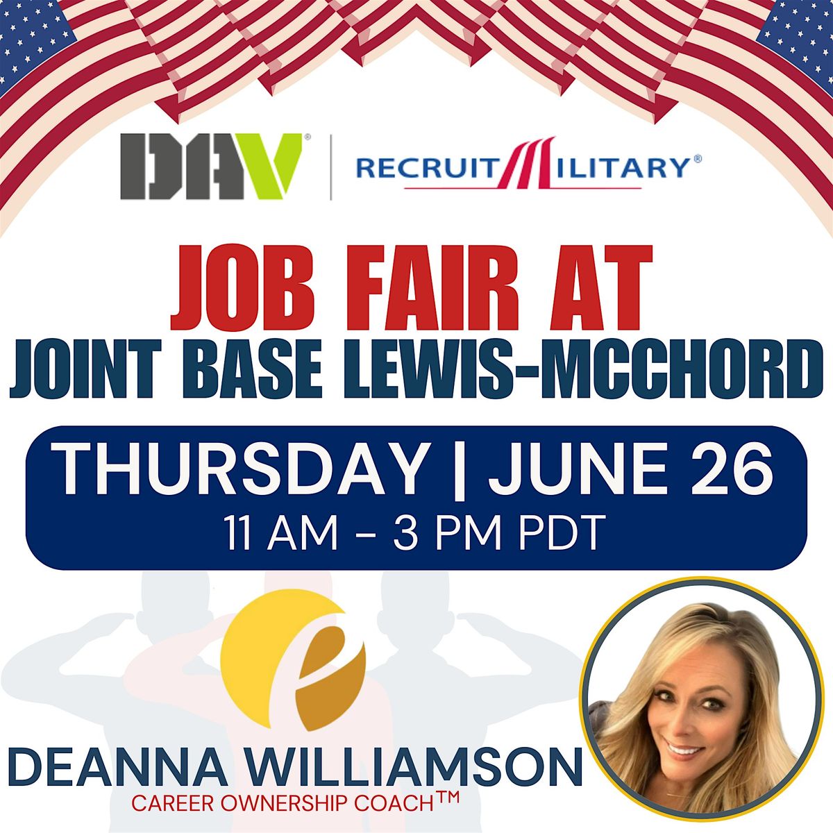 Job Fair at Joint Base Lewis-McChord, 26 June | Event in North Fort Lewis | AllEvents