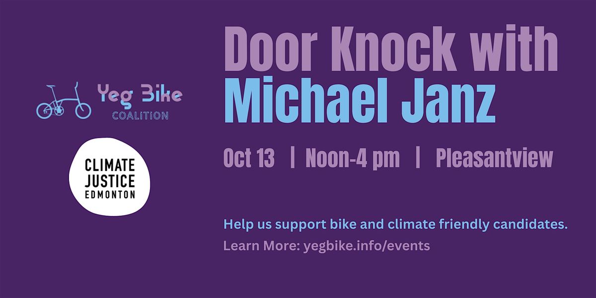 Door Knocking with Michael Janz  in Pleasantview, 13 October | Event in Edmonton | AllEvents