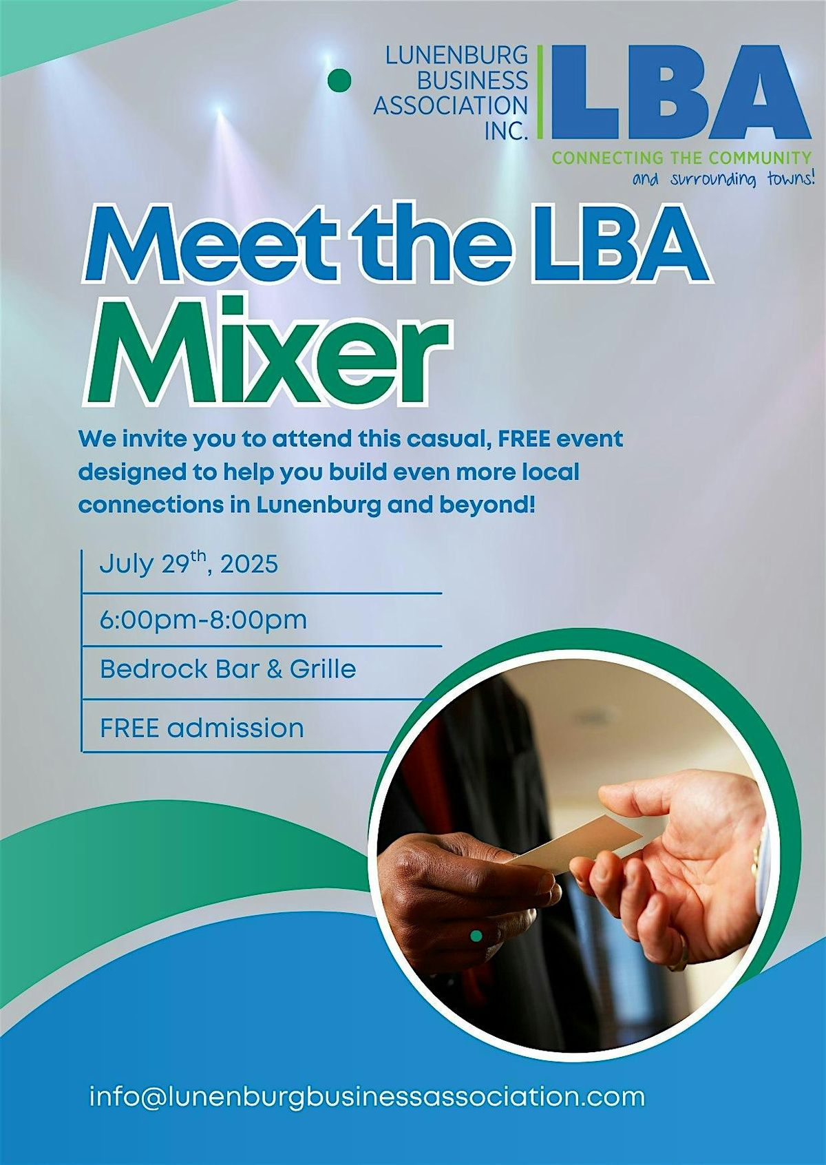 Meet the LBA Mixer | Event in Lunenburg | AllEvents