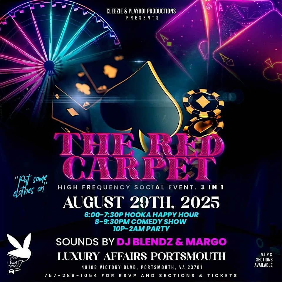The Red Carpet-High Frequency Social Event 3 in 1, 29 August | Event in Portsmouth | AllEvents