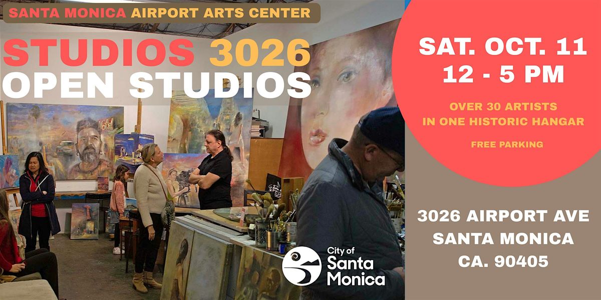 Studios 3026 OPEN ART STUDIOS, 11 October | Event in Santa Monica | AllEvents
