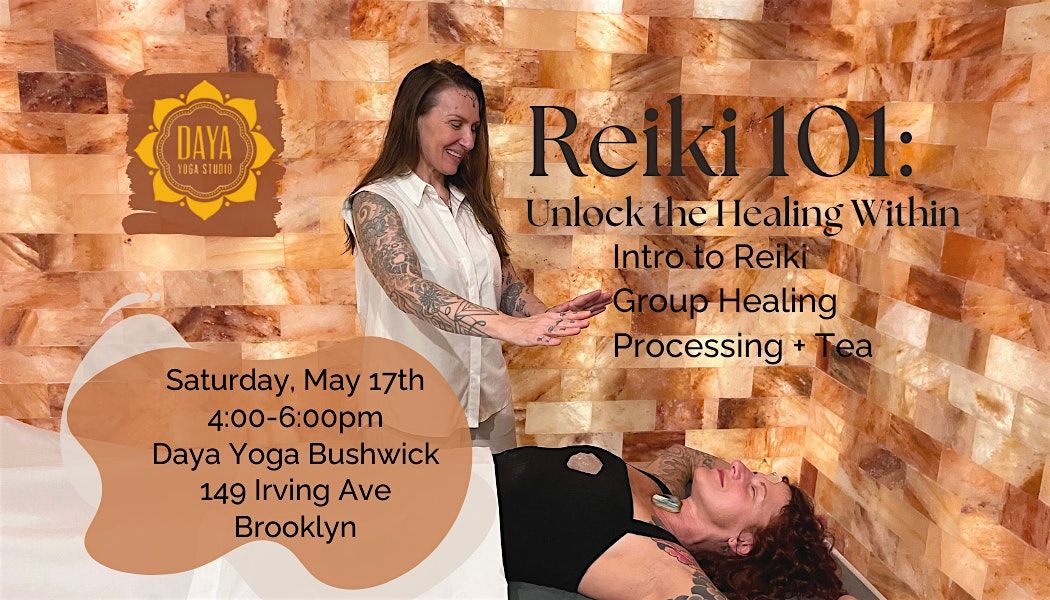 Reiki 101: Unlock the Healing Within, 17 May | Event in Brooklyn | AllEvents