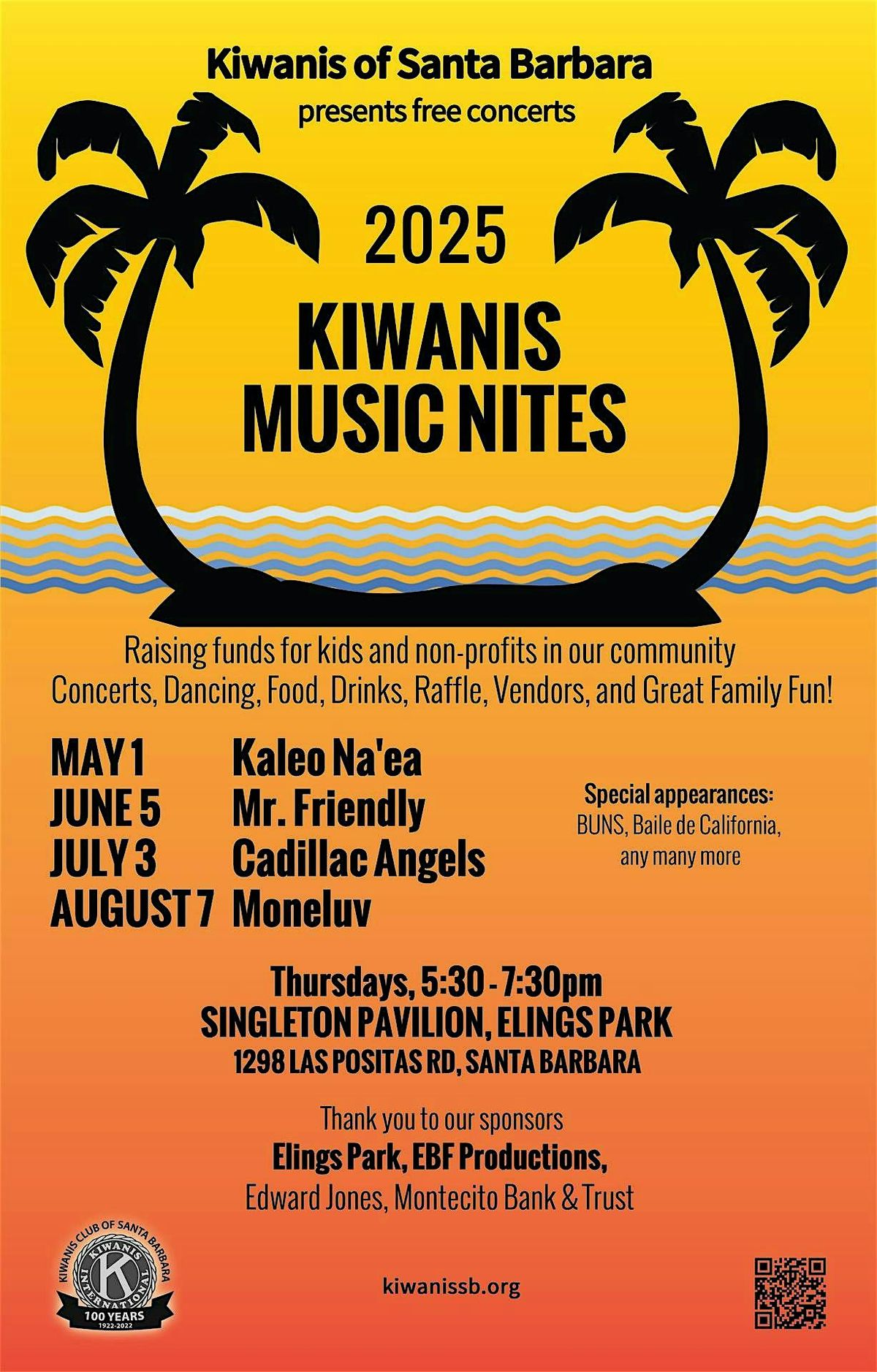 2025 Kiwanis Music Nites | Event in Santa Barbara | AllEvents