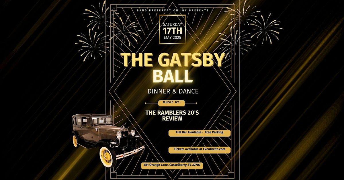 The Gatsby Ball Dinner Dance, 17 May | Event in Casselberry | AllEvents