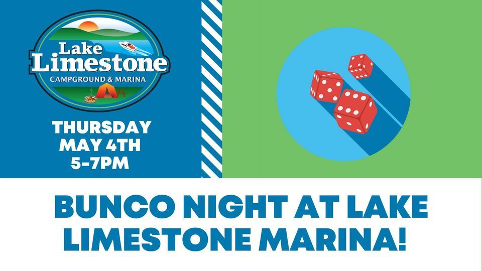 BUNCO Night at Lake Limestone Campground and Marina, Lake Limestone