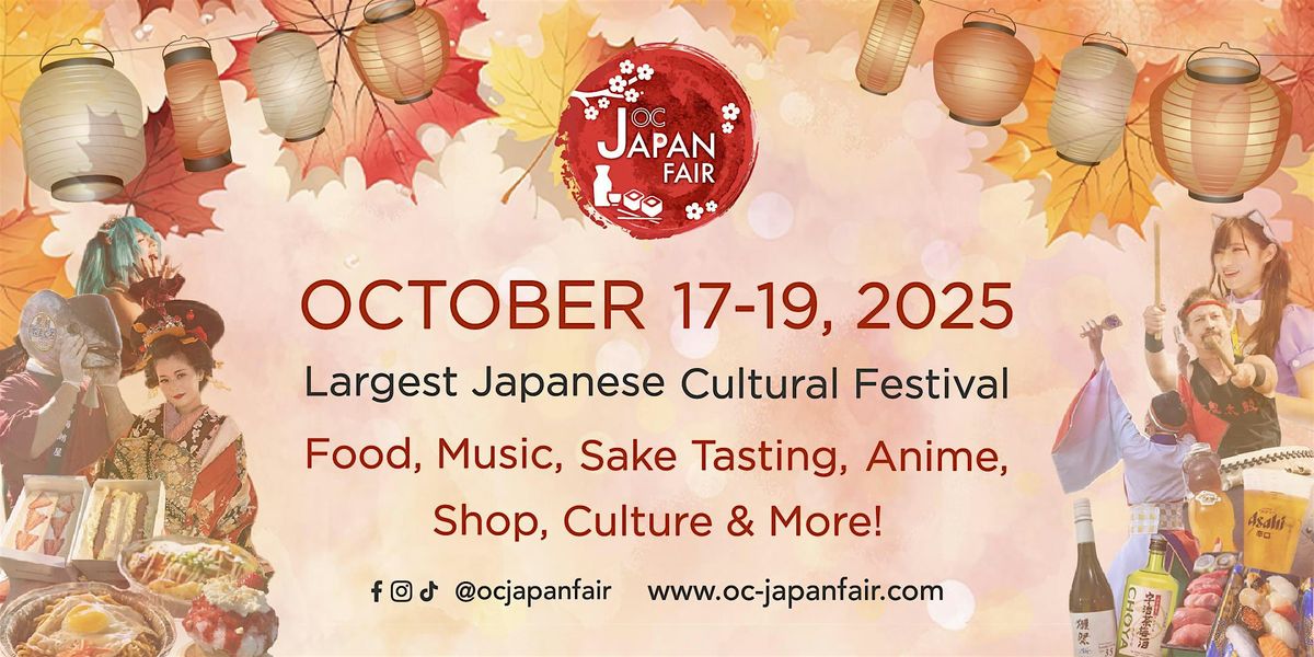 OC Japan Fair 2025 Fall, 17 October | Event in Costa Mesa | AllEvents