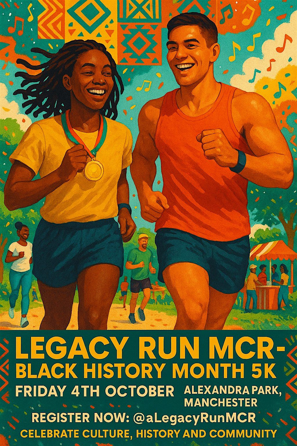 Roots 'n' Rhythm 5K Run, 19 October | Event in Manchester | AllEvents