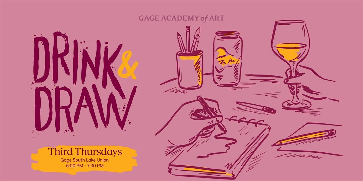 Drink & Draw | Event in Seattle | AllEvents