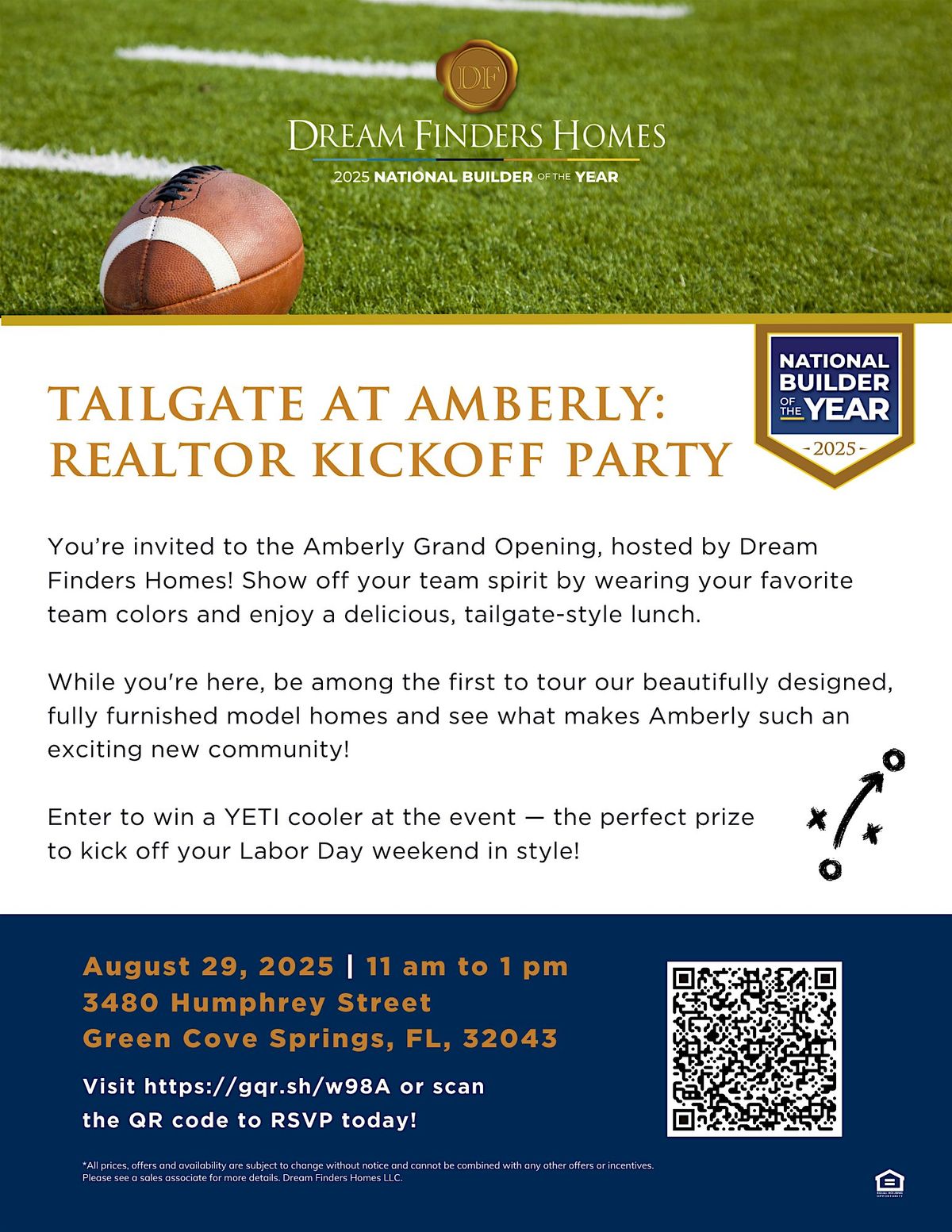 Tailgate at Amberly: Realtor Kickoff Party, 29 August | Event in Green Cove Springs | AllEvents