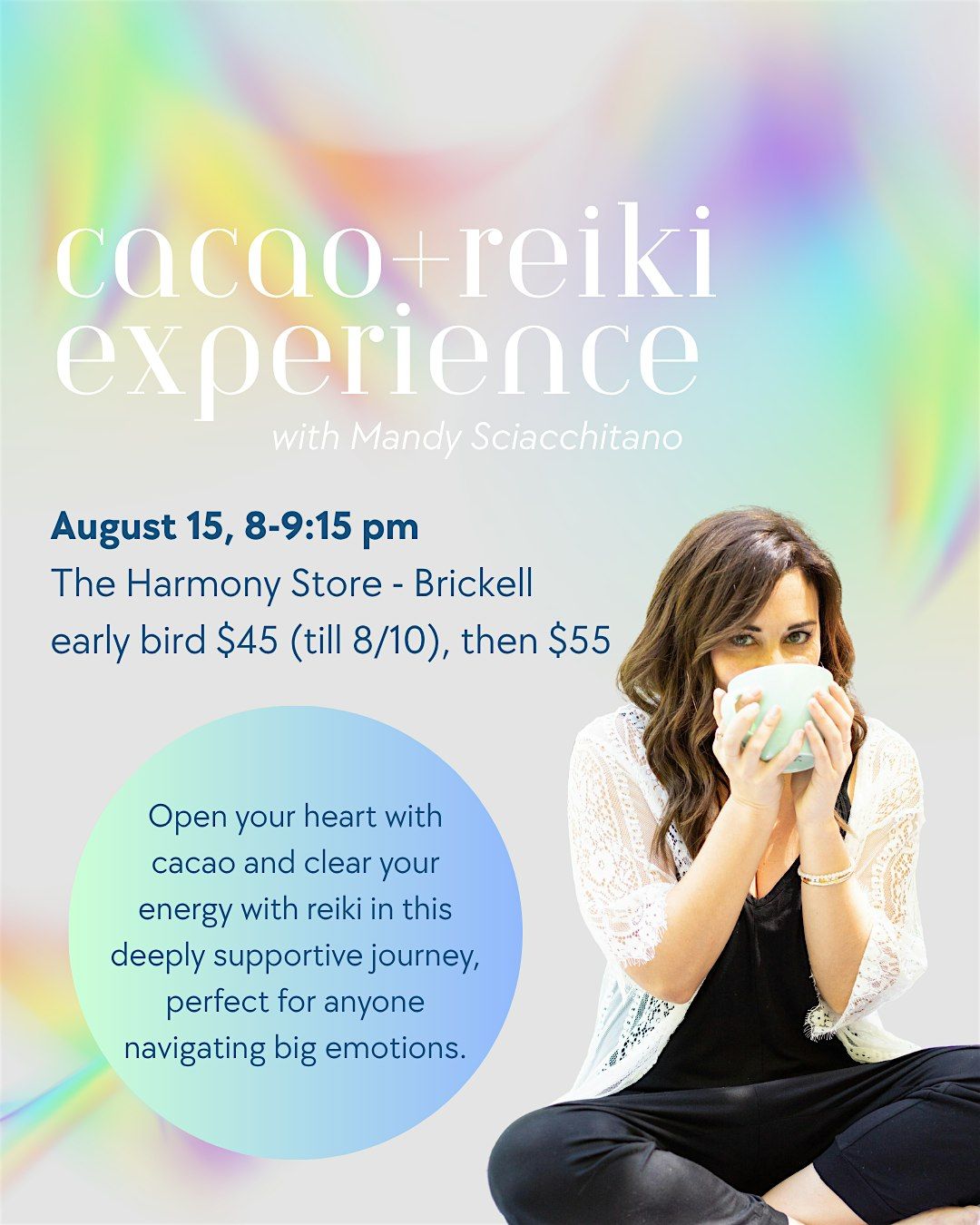 Heart First: a Cacao + Reiki Experience, 15 August | Event in Miami | AllEvents