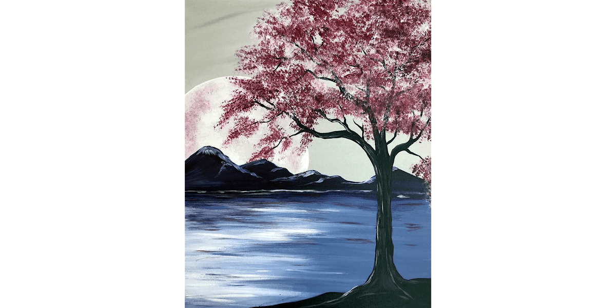 Magenta Moon - Paint and Sip in Houston | Classpop!™, 14 August | Event in Katy | AllEvents