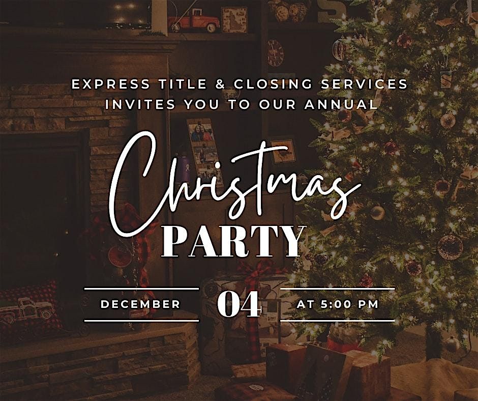 Express Title & Closing Services Christmas Party, 4 December | Event in Orlando | AllEvents