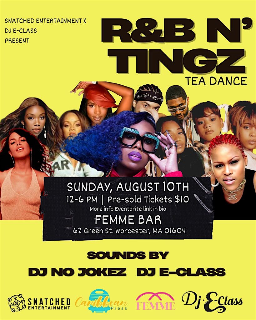 R&B N Tingz, 10 August | Event in Worcester | AllEvents