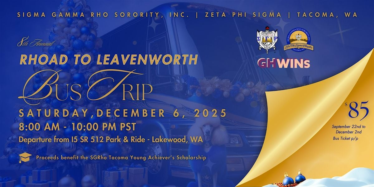 8th Annual Rhoad to Leavenworth Bus Trip, 6 December | Event in Lakewood | AllEvents