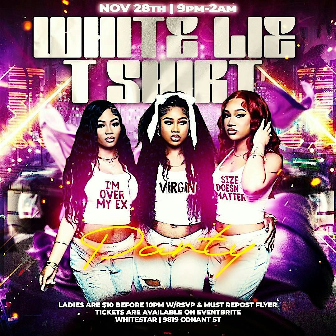 WHITE LIE T-SHIRT, 28 November | Event in Hamtramck | AllEvents