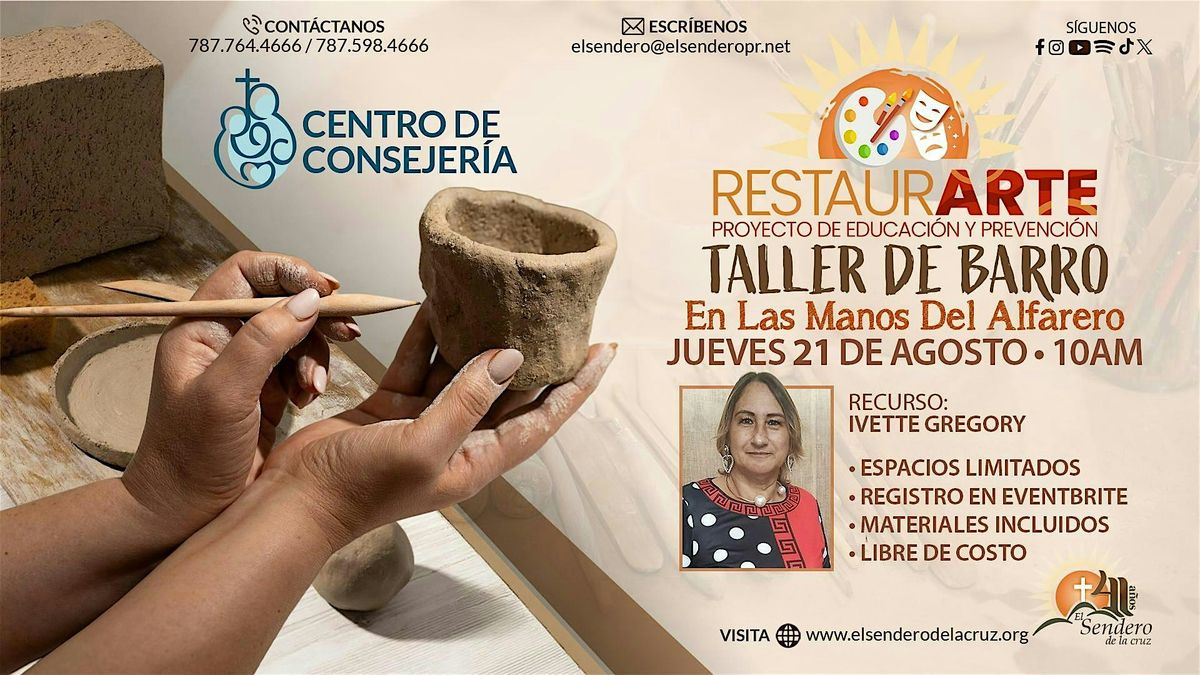 Taller En las Manos del Alfarero | Event in San Juan | AllEvents