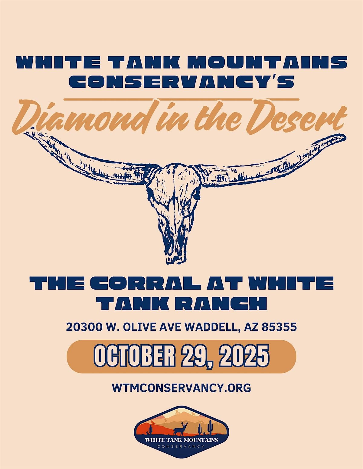 White Tank Mountains Conservancy's Diamond in the Desert, 29 October | Event in Waddell | AllEvents