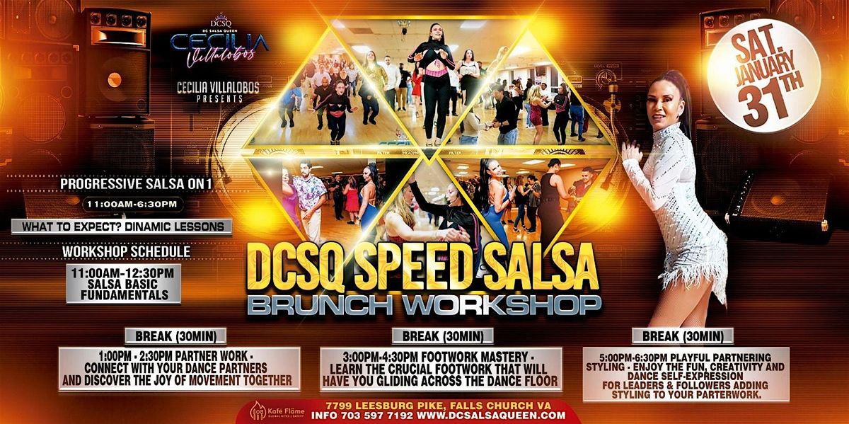 Salsa brunch workshop, 31 January | Event in Falls Church | AllEvents