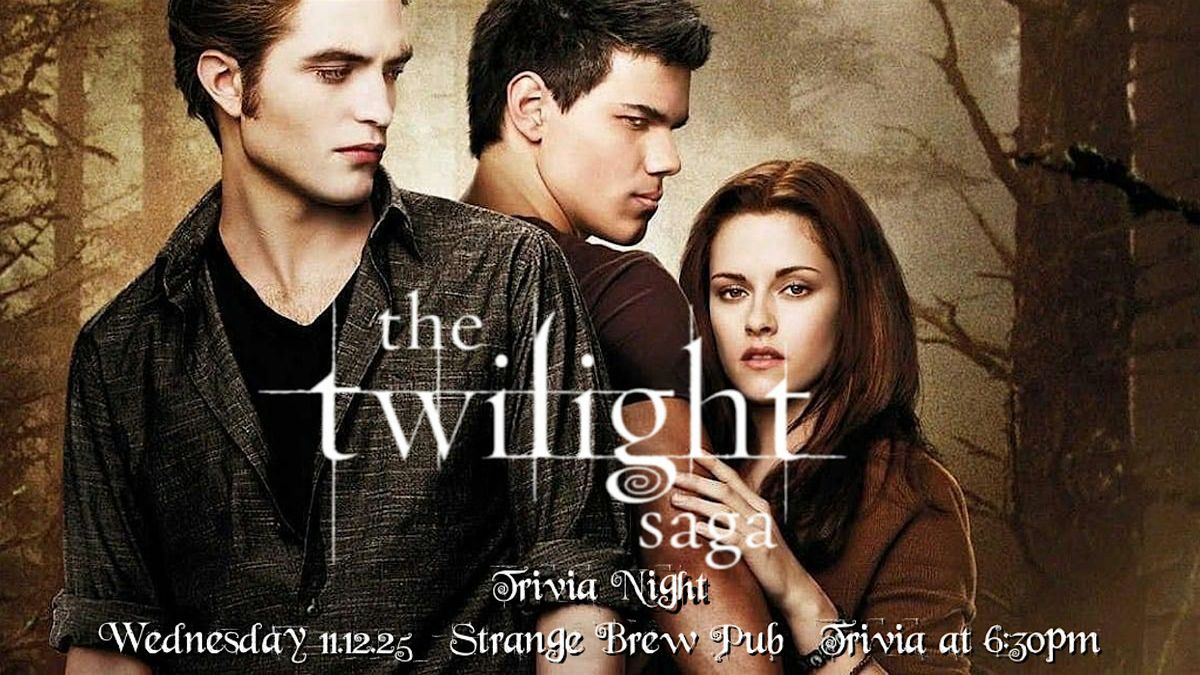 The Twilight Saga Trivia Night, 12 November | Event in Norwich | AllEvents