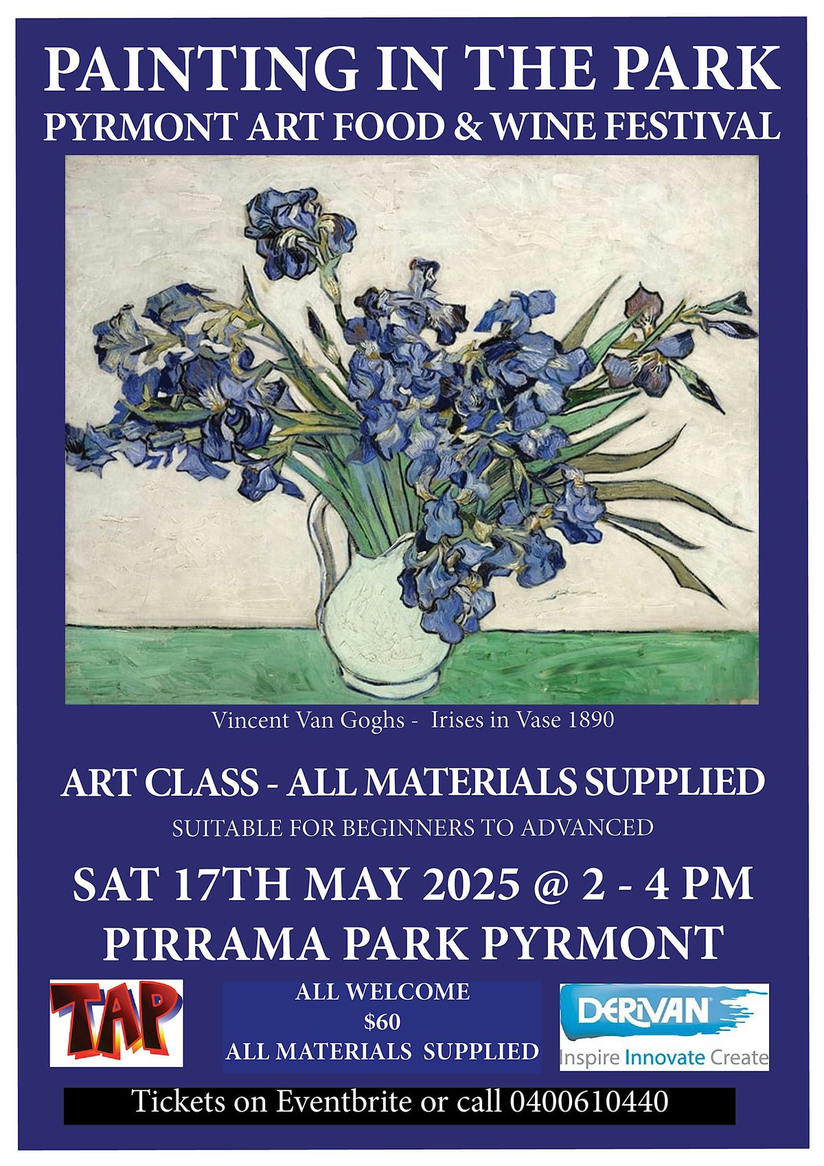 Painting in the Park (Pyrmont Art,Food & Wine festival) Saturday 2pm, 17 May | Event in Pyrmont | AllEvents