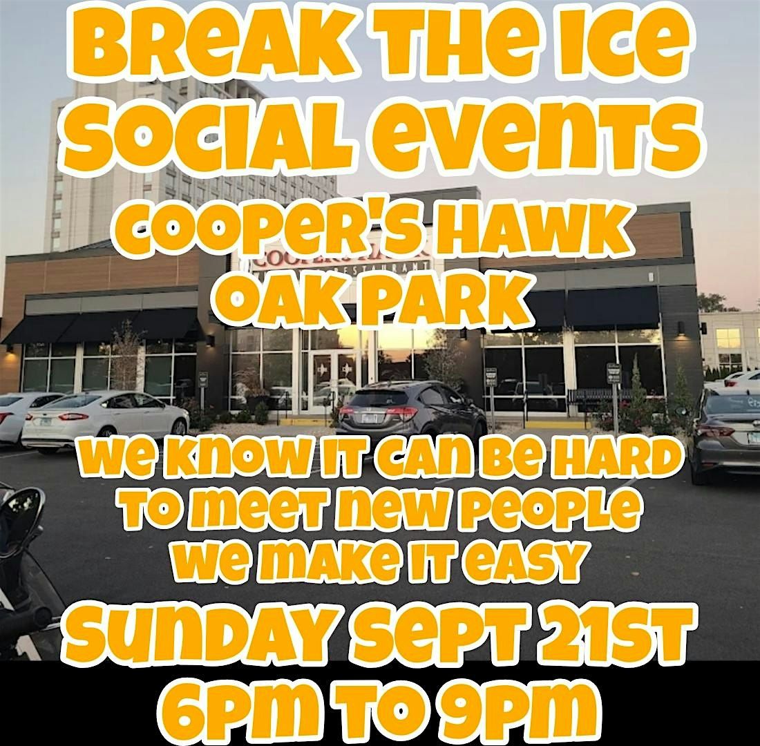 Singles Social Mixer Oak Park Cooper's Hawk, 21 September | Event in Oak Park | AllEvents