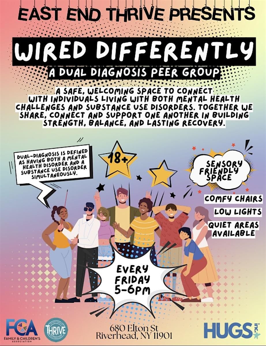 Wired Differently | A Dual Diagnosis Peer Group | Event in Riverhead | AllEvents