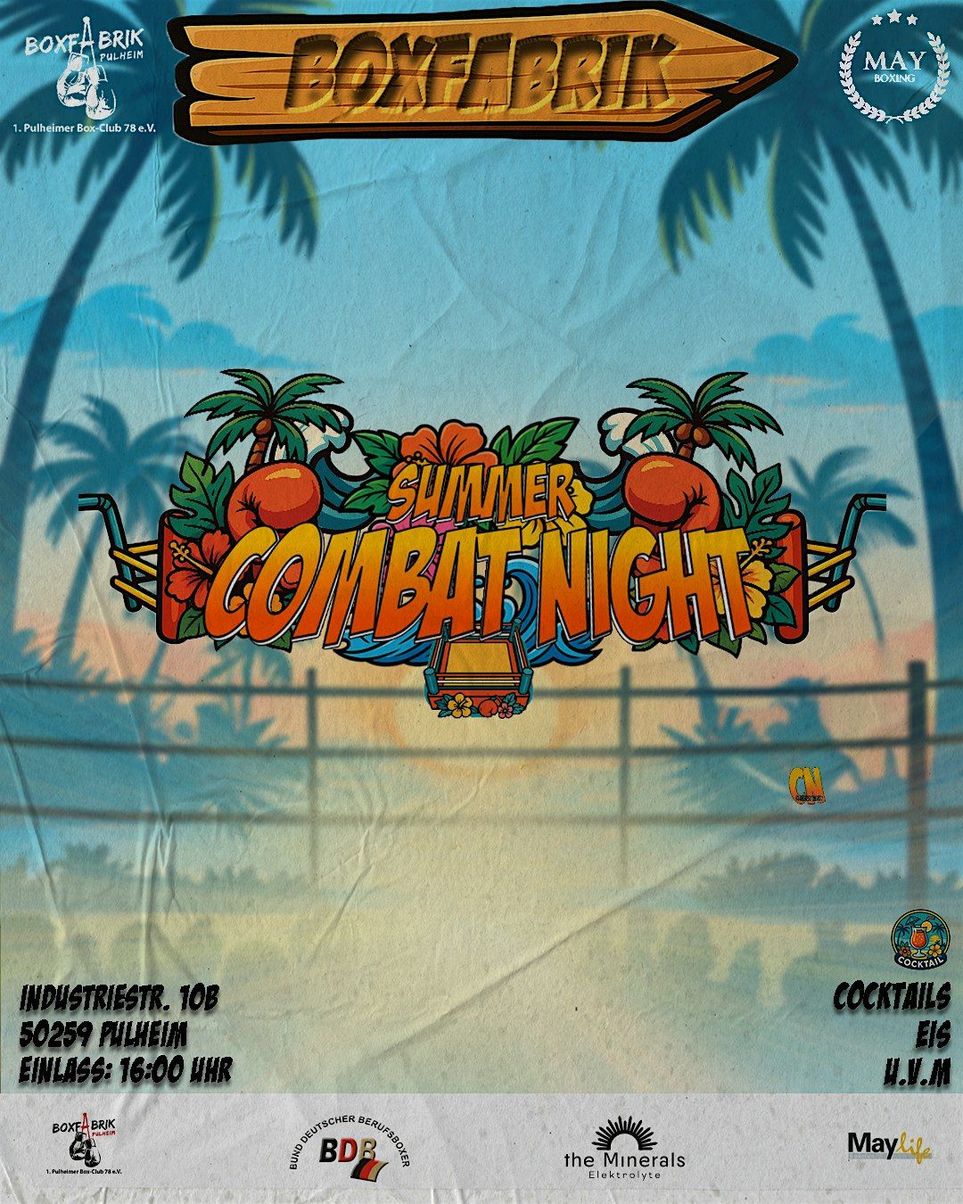 Summer Combat Night, 30 August | Event in Pulheim | AllEvents
