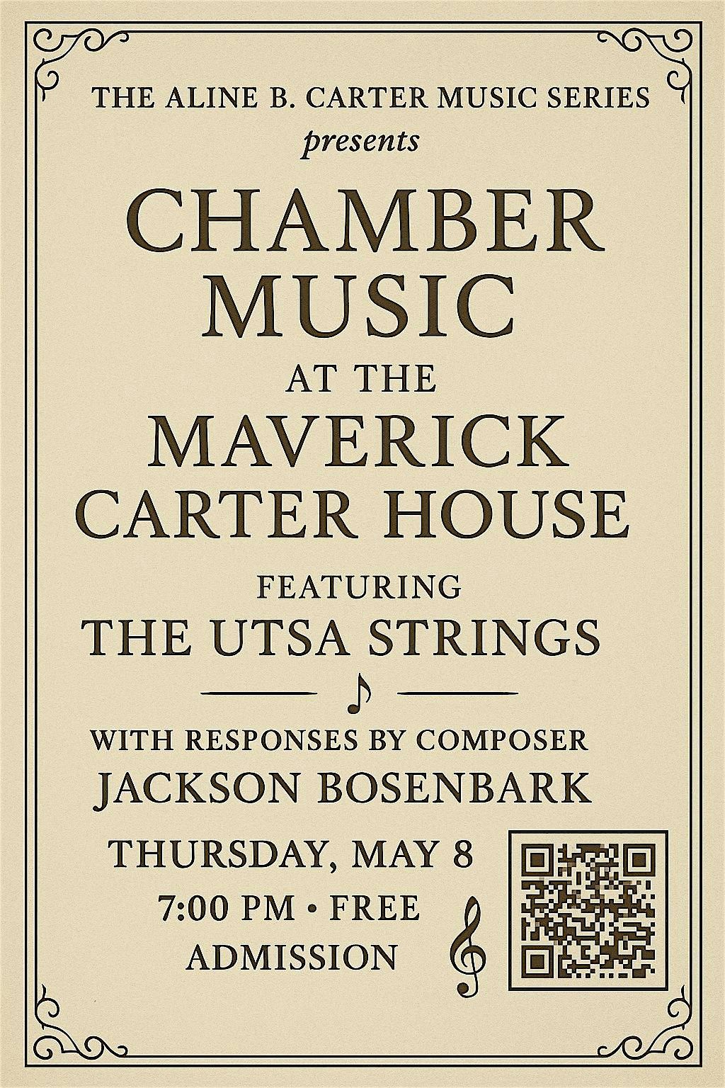 The Aline B. Carter Music Series presents The UTSA Strings | Event in San Antonio | AllEvents